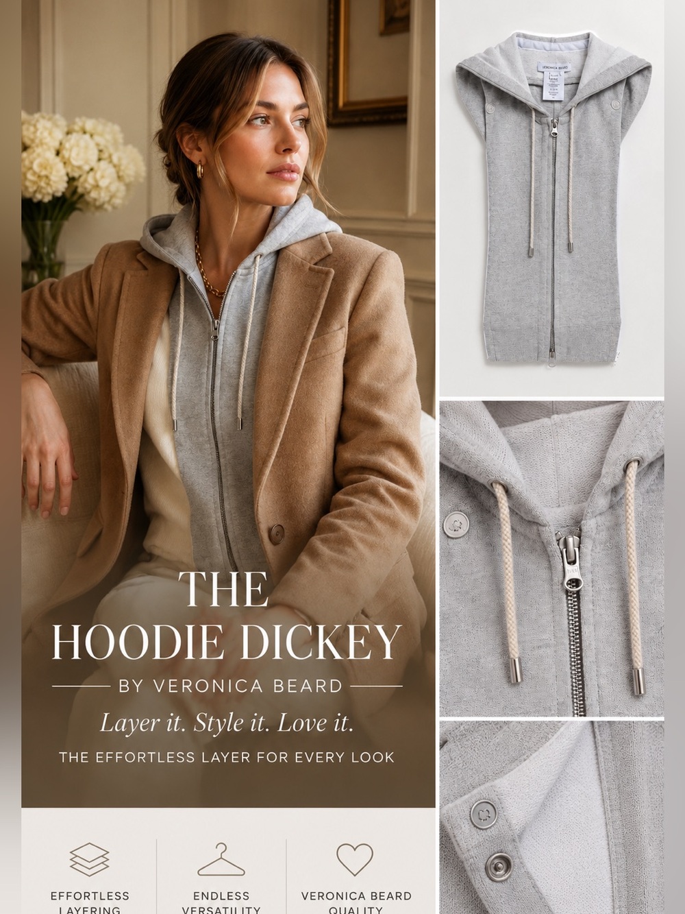 Veronica Beard Hoodie Dickey